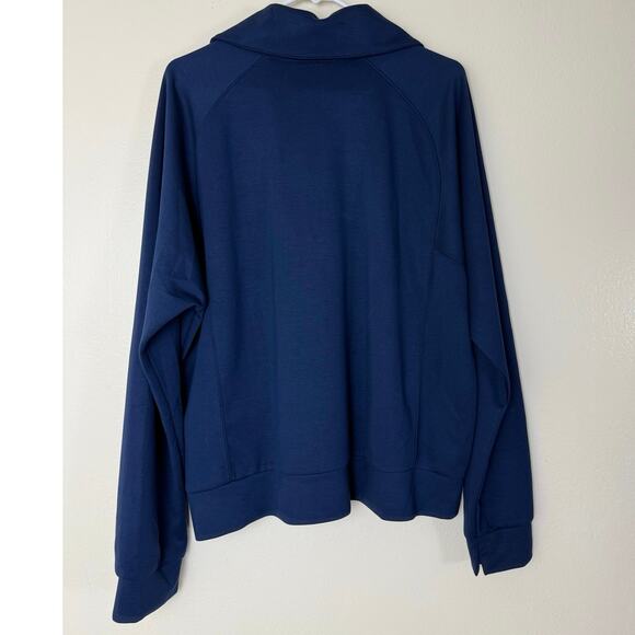 ANRABESS Women's Oversized SweatSuit Set - Blue - XL - Picture 5 of 11